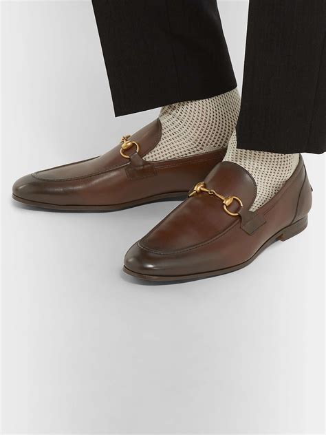 gucci jordan horsebit lookbook men|GUCCI Jordaan Horsebit Leather Loafers for Men .